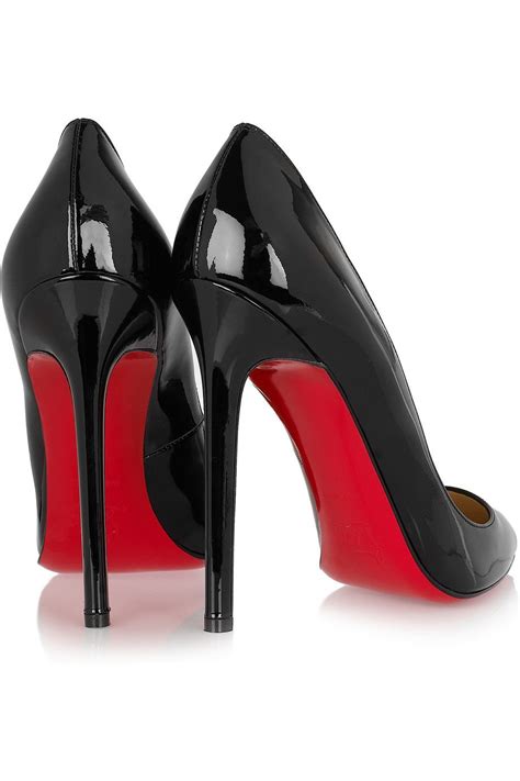 louis vuitton black pumps red sole|louis vuitton pumps for women.